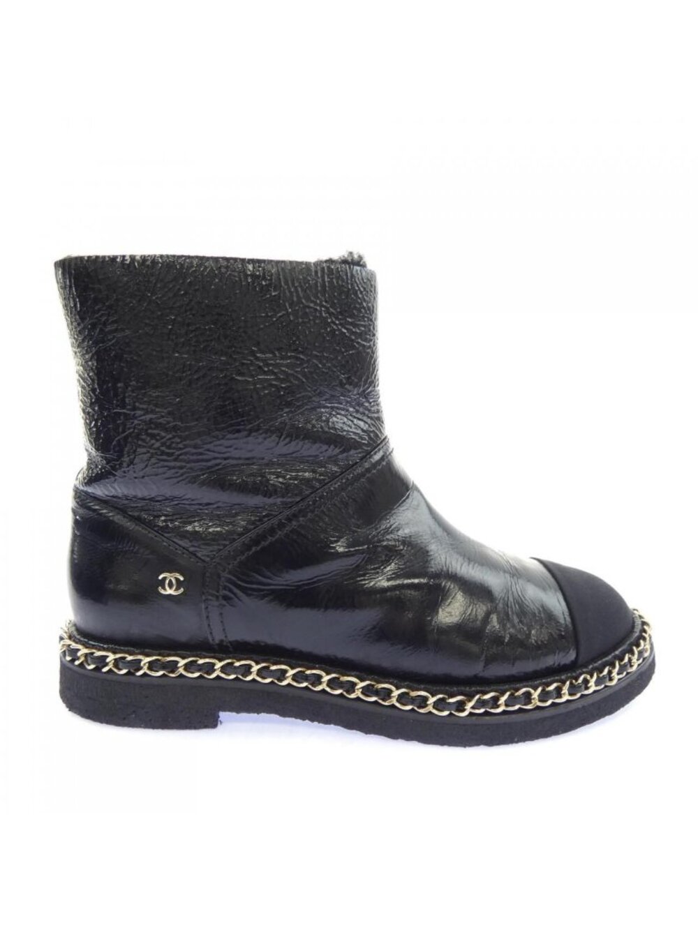 Chanel Boots Black